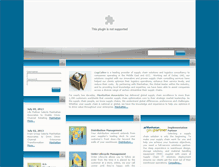 Tablet Screenshot of logcubes.com